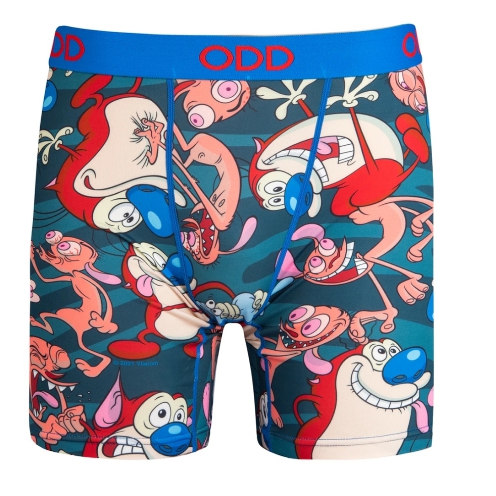 Ren and Stimpy Odd Sox Boxer Briefs,  Size XL, New, X-Large, Nickelodeon Classic